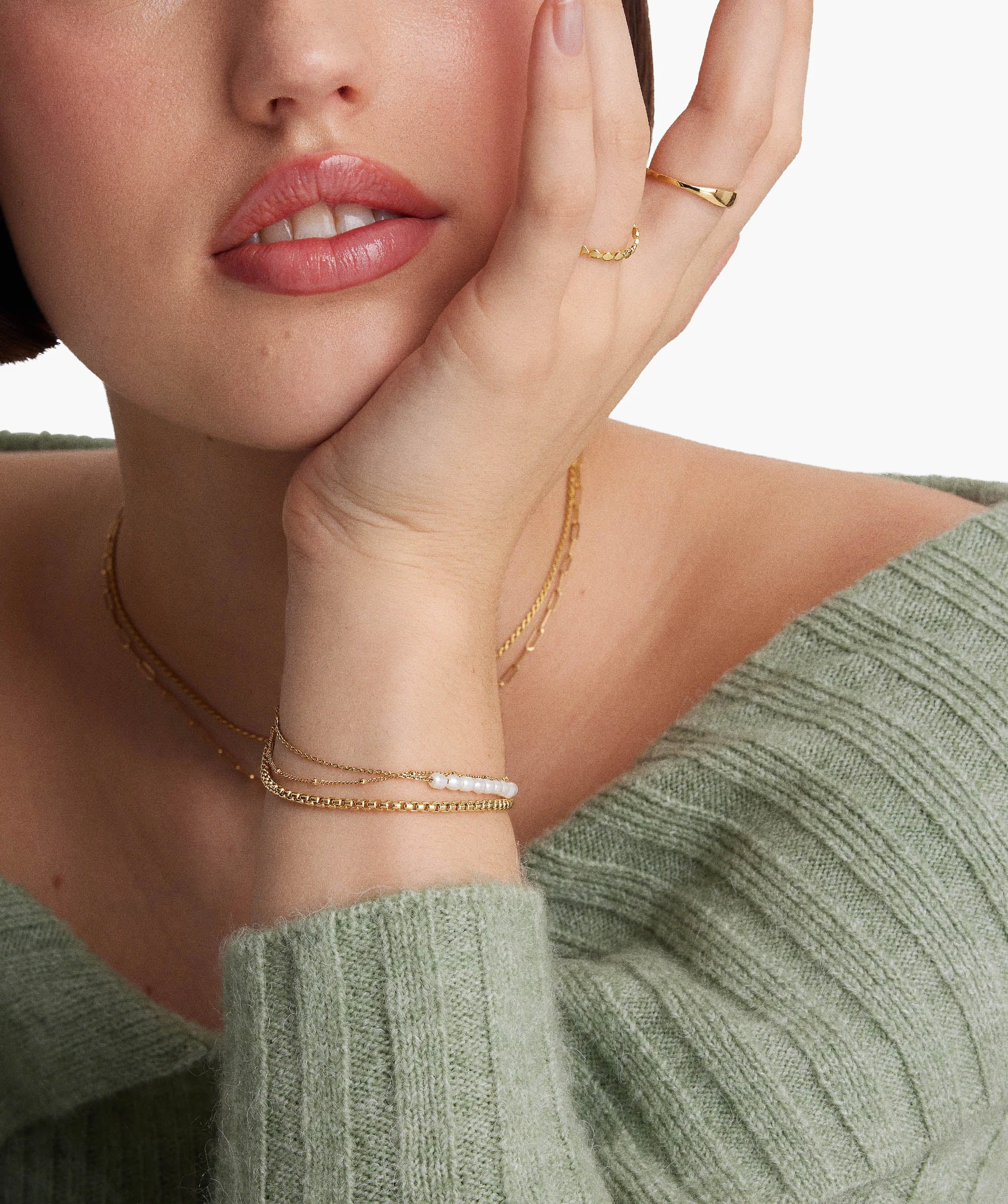 Tiny Pearl Bracelet - Image 3