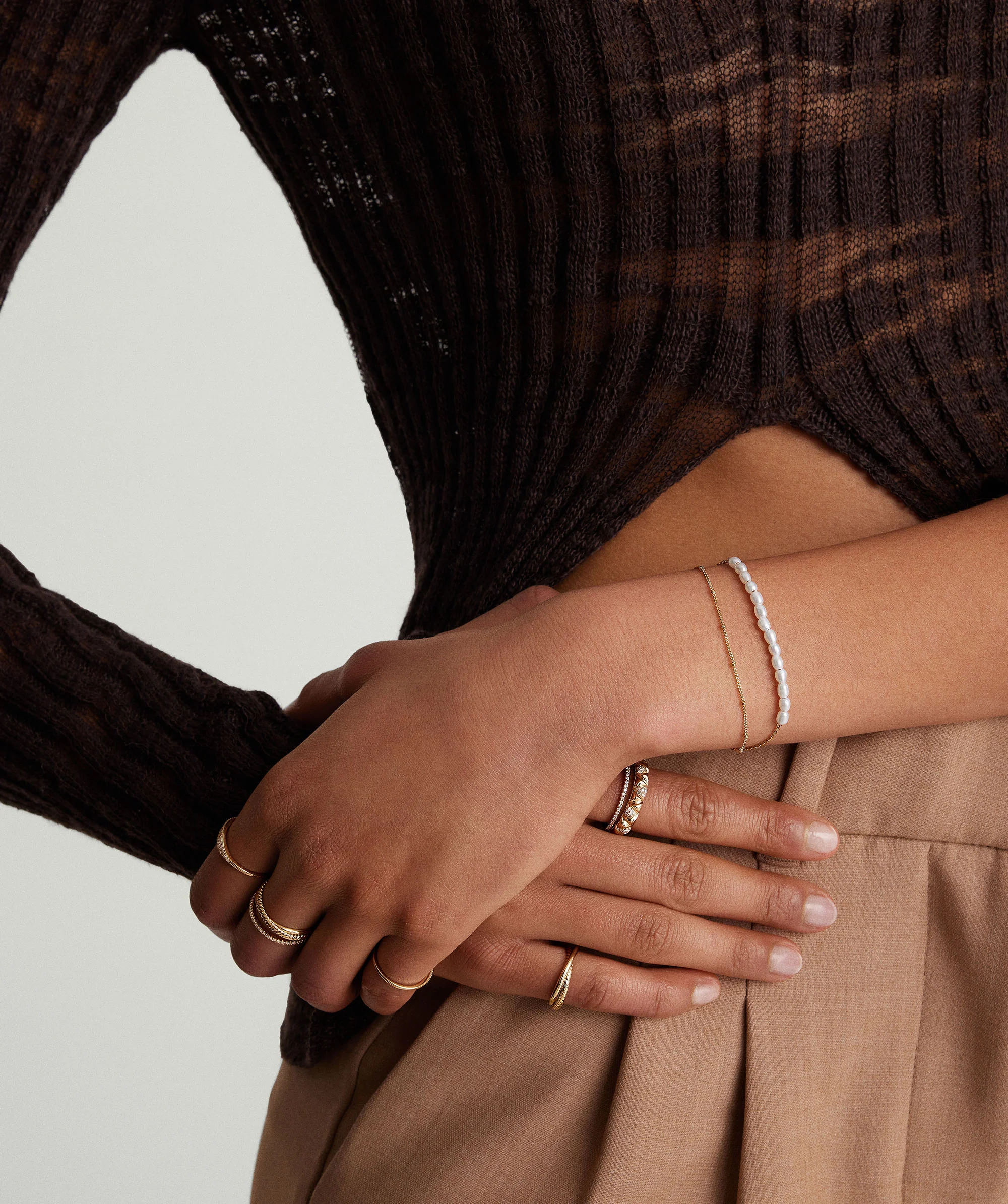Tiny Pearl Bracelet - Image 5