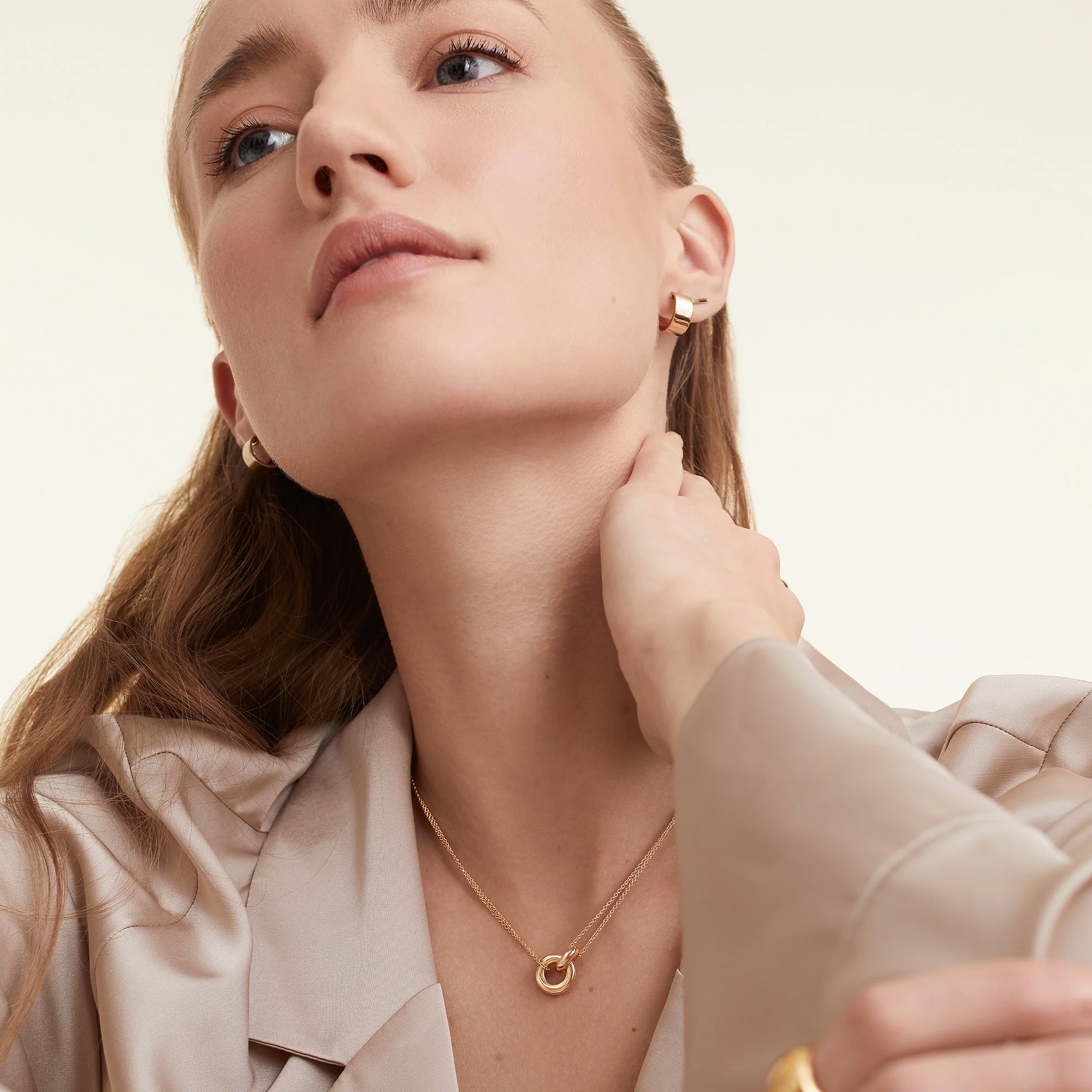 Vermeil Linked Necklace - Image 5